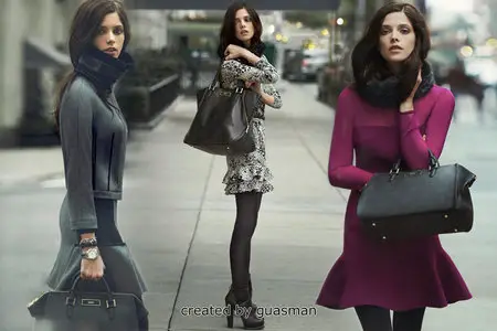 Ashley Greene - DKNY Fall 2012 Campaign