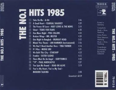 The No.1 Hits 1985-1989