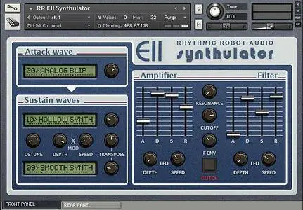 Rhythmic Robot EII Synthulator KONTAKT
