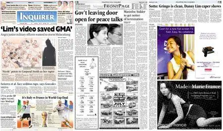 Philippine Daily Inquirer – July 07, 2006