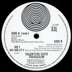 Colosseum - Valentyne Suite (Vertigo 1969) 24-bit/96kHz Vinyl Rip