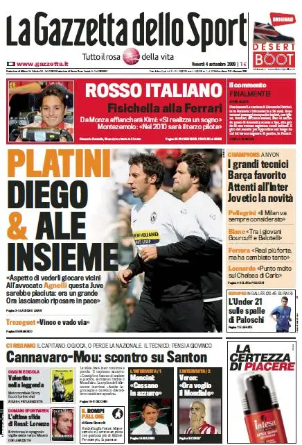 La Gazzetta dello Sport (04-09-09)