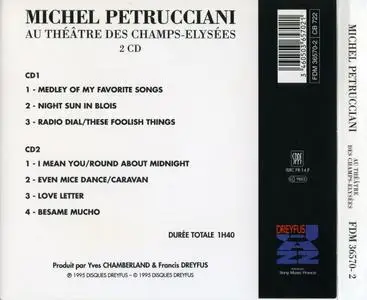 Michel Petrucciani - Au Theatre Des Champs-Elysees (1995) [2CDs] {Dreyfus}