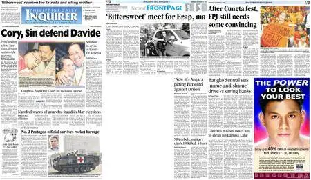 Philippine Daily Inquirer – October 27, 2003