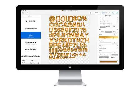 Glyph Designer 2 Mac OS X