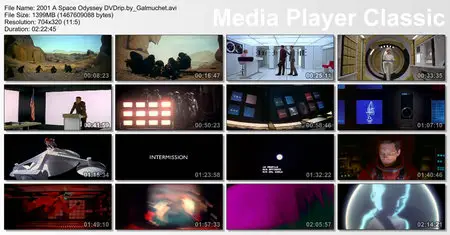(Sci-Fi) 2001 A Space Odyssey [DVDrip] 1968