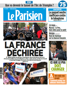 Le Parisien du Mardi 2 Mai 2017