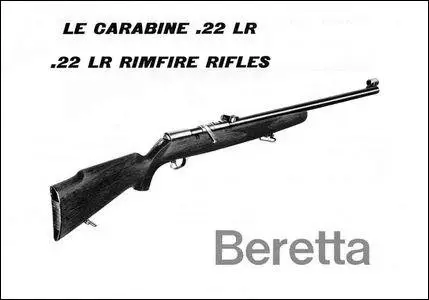 Le Carabine .22 LR / .22 LR Rimfire Rifles Beretta