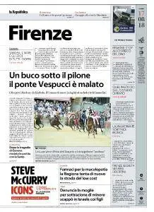 la Repubblica Firenze - 17 Agosto 2018