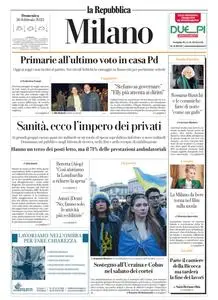 la Repubblica Milano - 26 Febbraio 2023