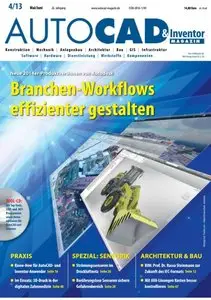 AutoCad und Inventor Magazin Mai Juni No 04 2013