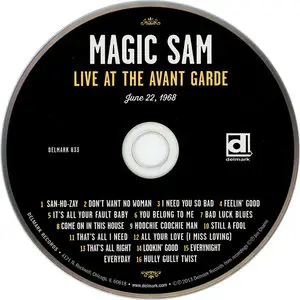 Magic Sam - Live At The Avant Garde June 22, 1968 (2013)