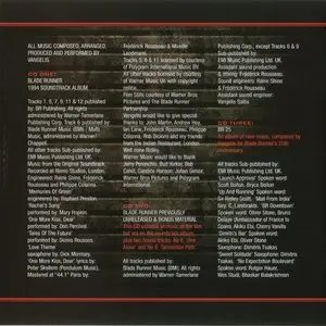 Vangelis - Blade Runner Trilogy, 25th Anniversary (2007)