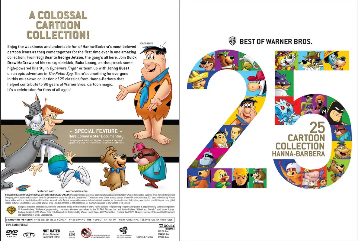 Cartoons collection. Hanna Barbera. Ханна Барбера. Hanna Barbera Classic collection. The cartoon collection 1.