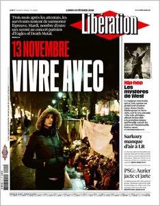 Liberation du Lundi 15 Fevrier 2016