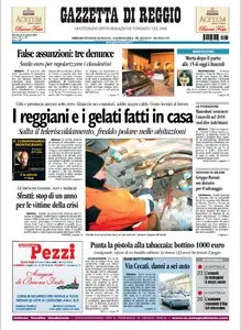 LA GAZZETTA DI REGGIO DEL 22 DICEMBRE 2009