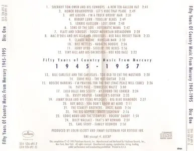 VA - Fifty Years Of Country Music From Mercury (1945-1995) (1995) (3CD Box Set)