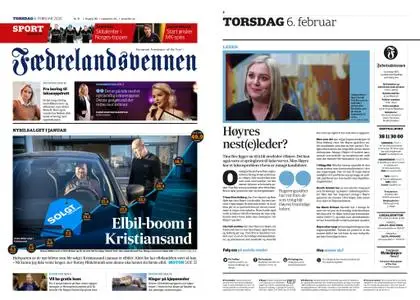 Fædrelandsvennen – 06. februar 2020