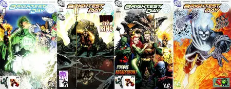 Brightest Day #1 to #4 Spanish (2010)