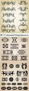 Vectors - Ornamental Vintage Elements 21