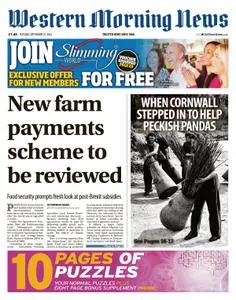 Western Morning News Devon – 27 September 2022