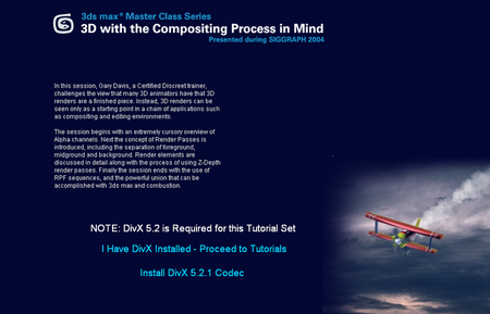 3DS Max Master Class Series 9 - Compositing Process In Mind