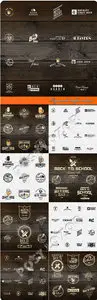 Logos and badges vector 7