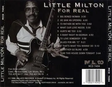 Little Milton - For Real (1998)