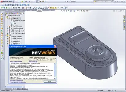 HSMWorks 2012 R4.31141 for SolidWorks 2007-2013