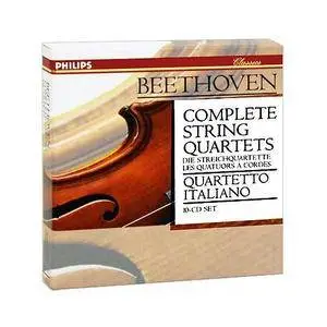Quartetto Italiano - Beethoven: Complete String Quartets (1996) (10 CDs Box Set)