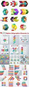 Vectors - Option Infographics Elements 74