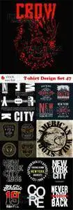 Vectors - T-shirt Design Set 47