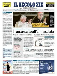 IL SECOLO XIX DEL 10 FEBBRAIO 2010