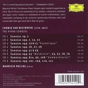 Maurizio Pollini - Ludwig van Beethoven: Complete Piano Sonatas [8CD Box Set] (2014)