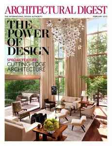 Architectural Digest February 2013 (USA)