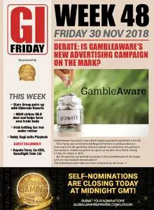 The Gambling Insider Friday – 29 November 2018