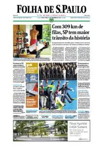 Jornal Folha de São Paulo - 15 de novembro de 2013 - Sexta