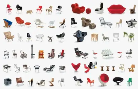 3D Models Furniture Vitra