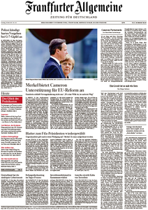 Frankfurter Allgemeine Zeitung vom Samstag, 30. Mai 2015