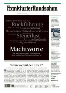 Frankfurter Rundschau Stadtausgabe - 15. Januar 2019