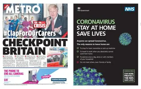 Metro UK – March 27, 2020