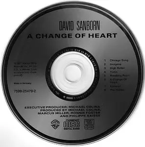 David Sanborn - A Change Of Heart (1987) {Warner}