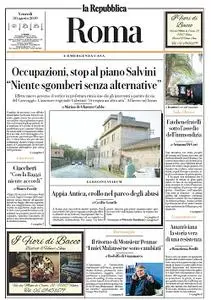 la Repubblica Roma - 30 Agosto 2019