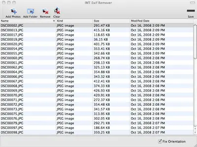 IMT Exif Remover v1.050 Mac OS X