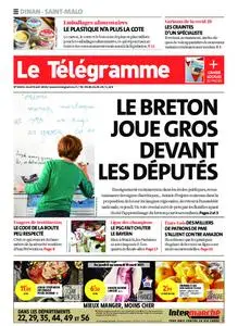 Le Télégramme Saint Malo – 08 avril 2021