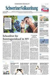 Schweriner Volkszeitung Hagenower Kreisblatt - 21. August 2018