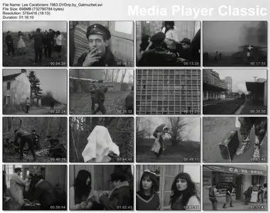 (Jean-Luc GODARD) Les Carabiniers (The Riflemen) [DVDrip] 1963  Re-post