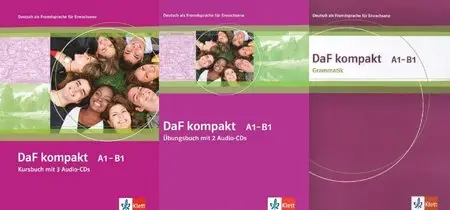 Ilse Sander, Birgit Braun, Margit Doubek, "DaF kompakt A1-B1: Lehrbuch, Übungsbuch, Grammatik und 5 Audio-CDs"