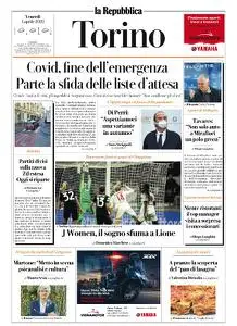 la Repubblica Torino - 1 Aprile 2022