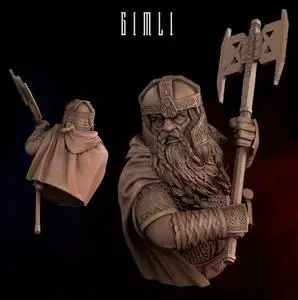 Gimli Bust